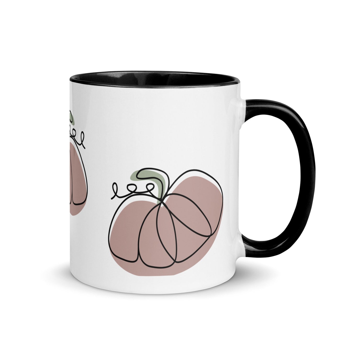 Pumpkin Coffee Mug for Fall gift for her Pumpkin ceramic mug for Coffee cup for Thanksgiving gift for Autumn Birthday gift Coffee mug