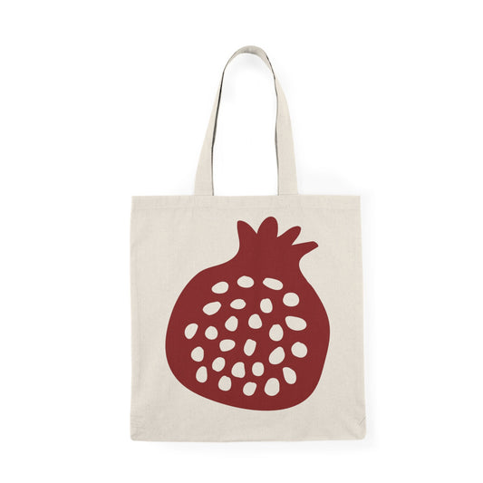 Pomegranate Tote Bag, Fall Tote Bag, Fruit Bag, Natural Tote, Tote Bag, Thanksgiving Tote Bag, Fall Gift, Gift for Her, Thanksgiving gift