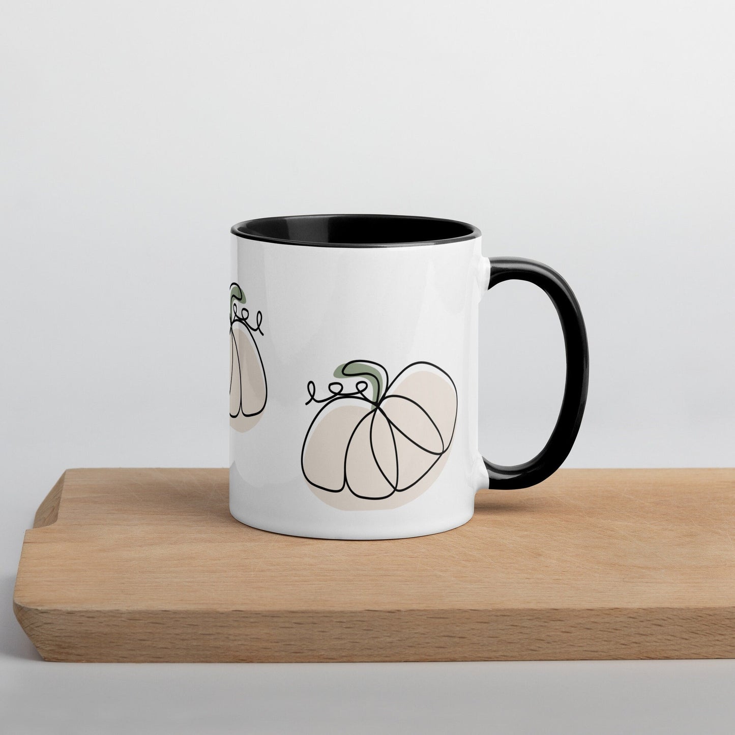 Pumpkin Coffee Mug for Fall gift for her Pumpkin ceramic mug for Coffee cup for Thanksgiving gift for Autumn Birthday gift Coffee mug